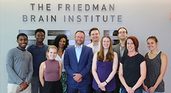 Friedman brain institute team group shot
